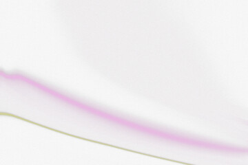 Abstract purple and yellow light streaks on transparent background.