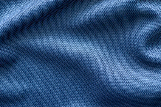 Blue sports clothing fabric football shirt jersey texture