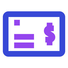 business two tone icon set