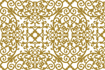 seamless pattern with floral elements