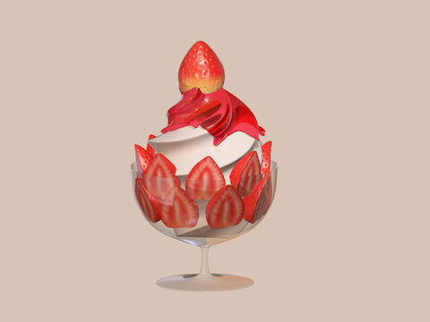 strawberry Sundae