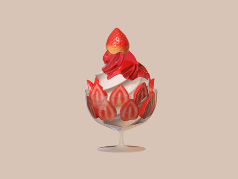 Strawberry Sundae