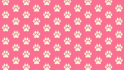 LIONS PAW VECTOR PATTERN 