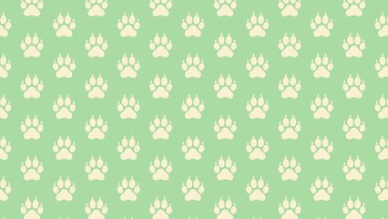 LIONS PAW VECTOR PATTERN  © SEEDPULSE