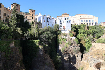 View of the old town of Ronda, Andalusia, Spain