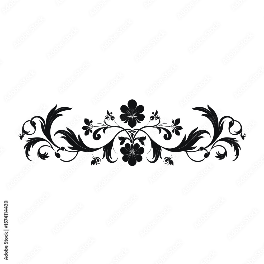 Aufkleber vintage ornament frame graphic graphics pattern element vector