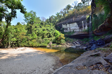 Phu Chong Na Yoi National Park is the most famous landmark in Ubon Ratchathani, Thailand