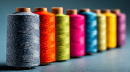 The Art of Multicolored Spools