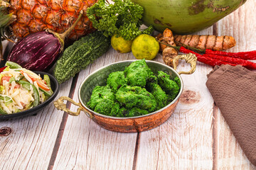 Indian green chicken mint tikka