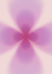 Diffused Blurry Aesthetic Gradient Floral Background