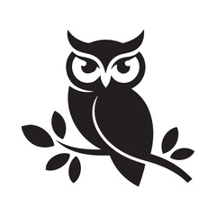 owl on branch