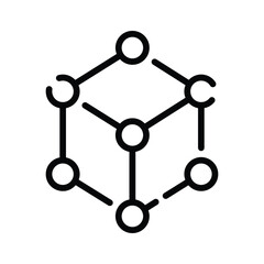 Ready to use outline style icon of compound nodes