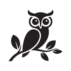 owl on branch