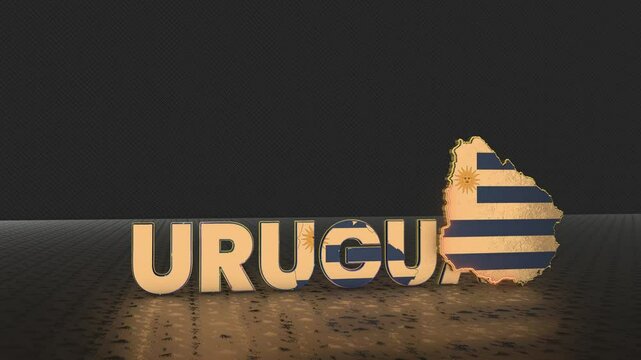 Uruguay Map