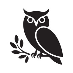 owl on branch