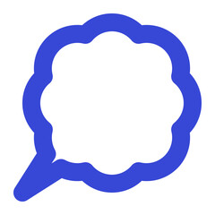 chat two tone icon set