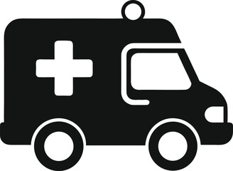 Mobile eye screening van with an eyeglasses logo