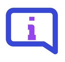 chat two tone icon set