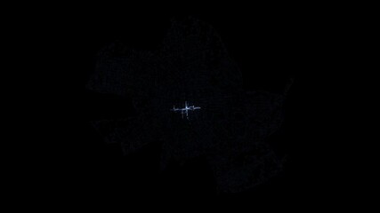 Artificial intelligence creates digital cities, chips fall and emit energy, futuristic network innovation automation and autonomous brain, neural network, computer machine digital brain big data, 3d. - Powered by Adobe