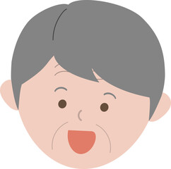 웃는 아빠 얼굴