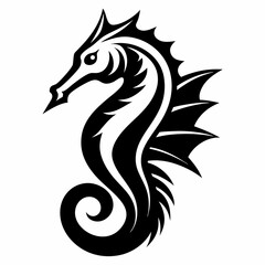 Obraz premium dragon tattoo vector