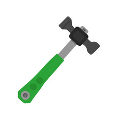 hammer isolated on white