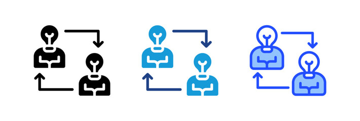 Knowledge Transfer Icon