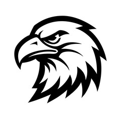Obraz premium Eagle head logo mascot design 