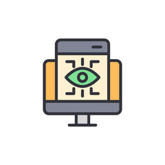 Visual Surveillance System With Digital Eye On Computer Screen