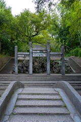view of the temple in Suzhou, China