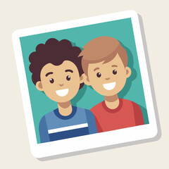 happy family with tablet computer