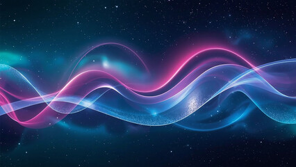 Abstract Aurora Borealis Background