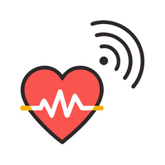 Fototapeta premium hard arrow cupule love signal 