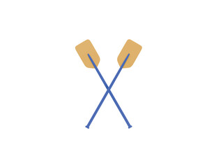 oar icon 3d illustration render