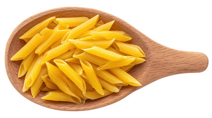 Variety of types and shapes of Italian pasta