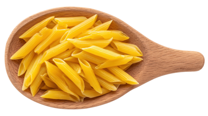 Variety of types and shapes of Italian pasta