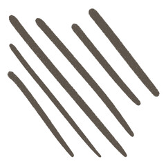 brown stratch doodle pattern graphic element design