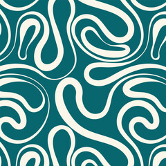 wavy curved pattern
