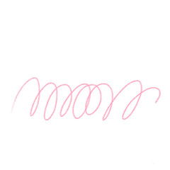 hand-drawn color pencil strokes isolated on a transparent background, Scribble line hand-drawn vector illustration