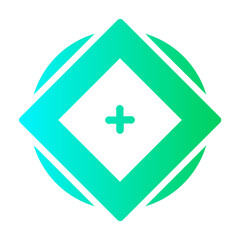 Obraz premium decoration Gradient icon