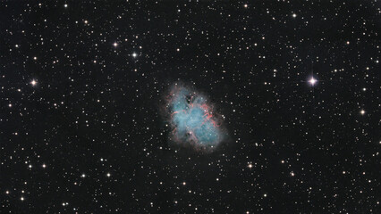 The Crab Nebula M1 is a supernova remnant in the constellation of Taurus. High quality photo