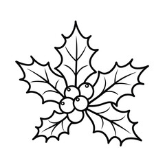 Naklejka premium vector illustration of a christmas ornament