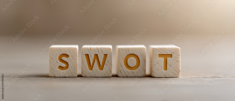 Poster swot analysis strategy workshop business environment educational content professional setting inform
