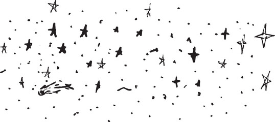 Doodles abstract pattern