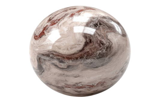 Marble sphere abstract art photography decorative stone texture polished surface earth pattern orb