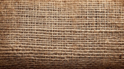 Woven jute threads form a rich texture