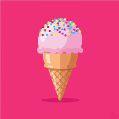 Ice cream vector design