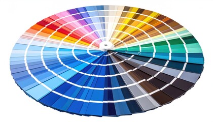 Obraz premium Circular color swatches