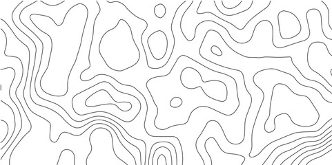 Scientific Topographic Line Art