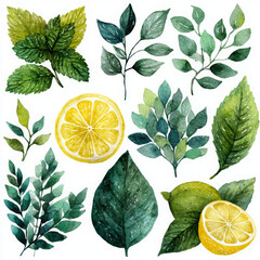 Fresh leaves and lemon offer vibrant, lively, and refreshing sensation